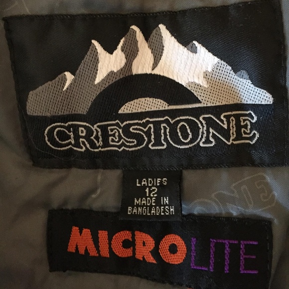 Crestone Vintage Style Ski Jacket-Size 12 - Picture 7 of 8